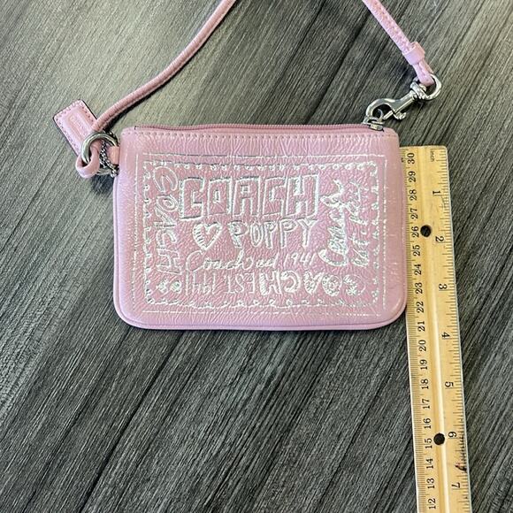 Coach Poppy Wristlet Wallet/Coin Purse - Picture 7 of 7